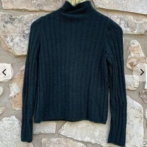Madewell Green Mock Turtleneck Sweater Small